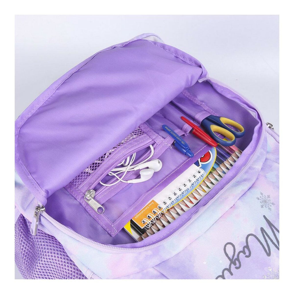 School Bag Frozen Lilac (32 x 18,5 x 44 cm)