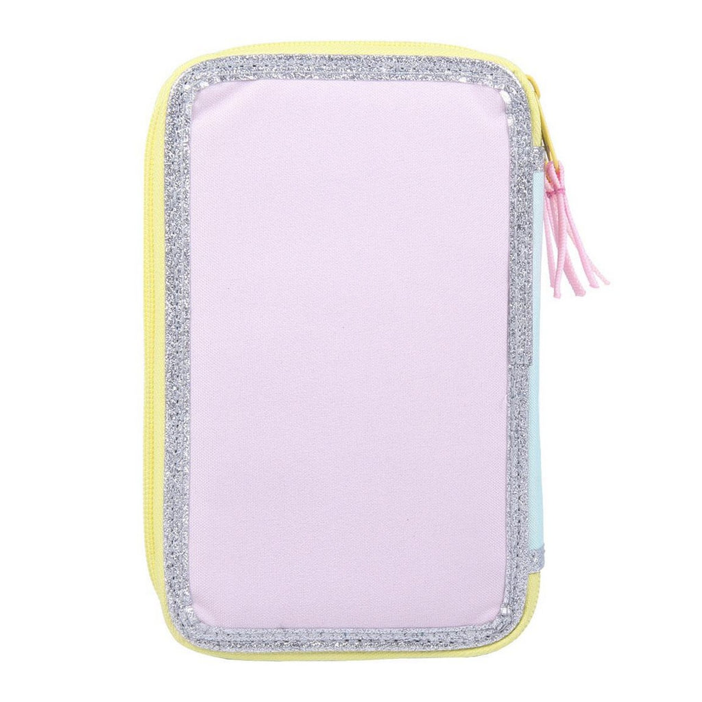 School Case with Accessories Princesses Disney 43 Pieces Pink (12,5 x