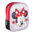 School Bag Minnie Mouse Red (25 x 31 x 10 cm)