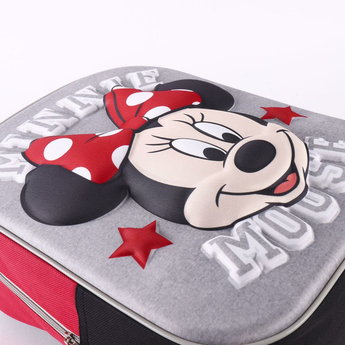 School Bag Minnie Mouse Red (25 x 31 x 10 cm)