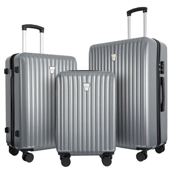 AeroGuard™ – 3-Piece Hardshell Luggage Set with TSA Lock