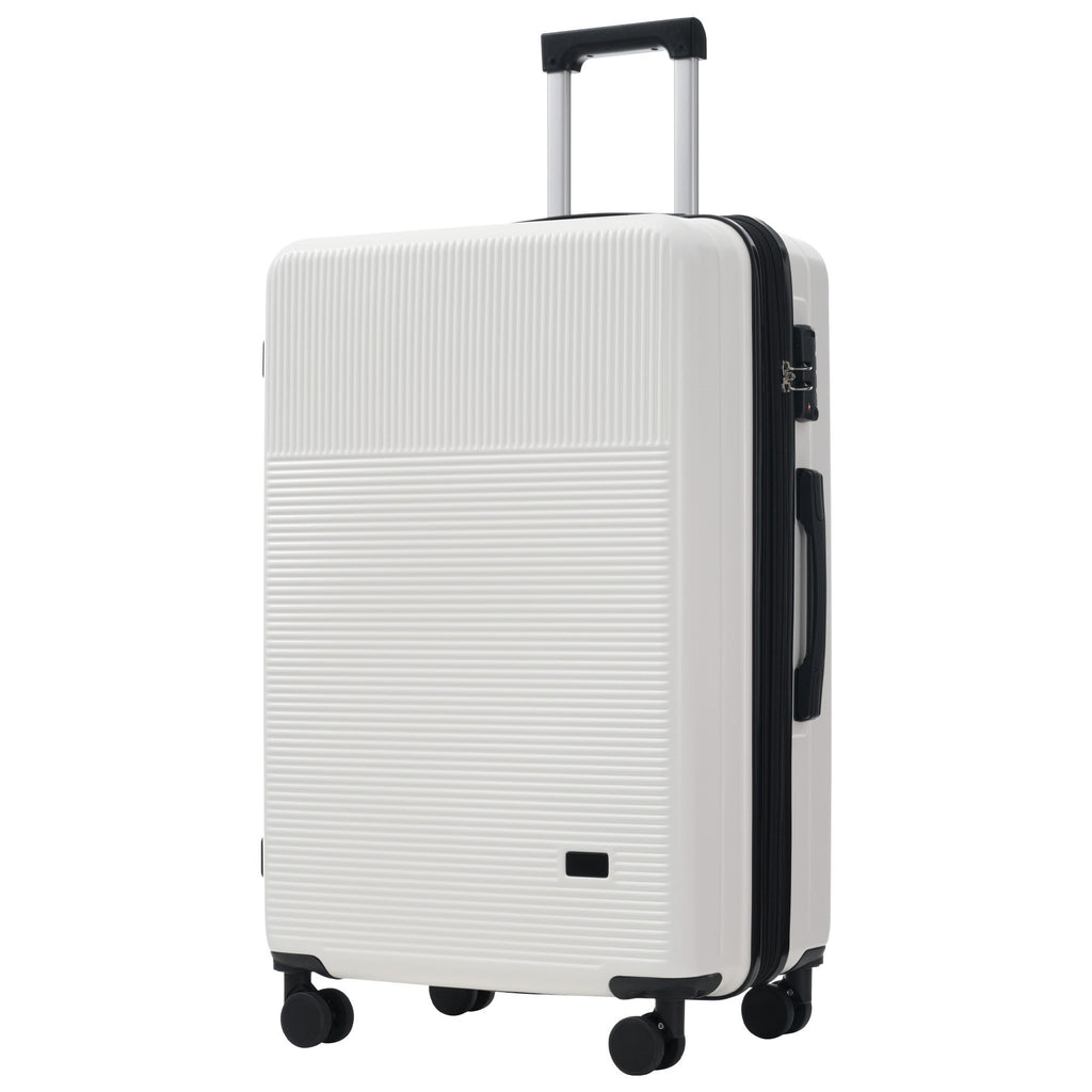 5-Piece ABS Hardshell Luggage Set with Half-Opening Cases and Double