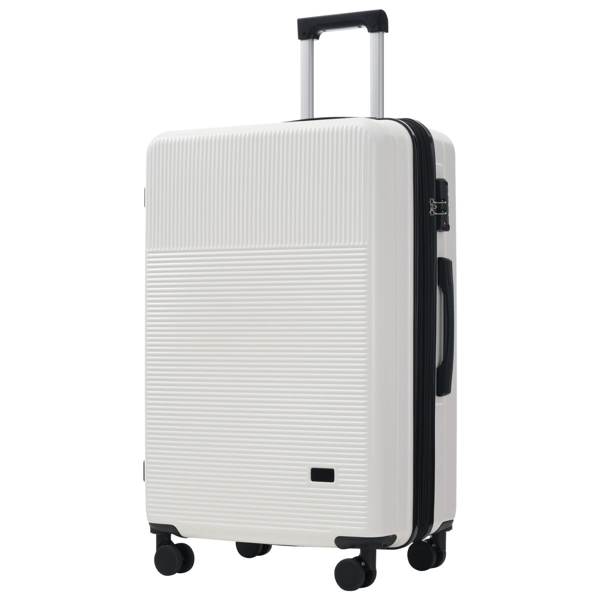5-Piece ABS Hardshell Luggage Set with Half-Opening Cases and Double