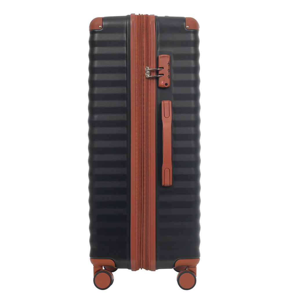 5-Piece ABS Hardshell Luggage Set with Front Opening, TSA Lock, USB