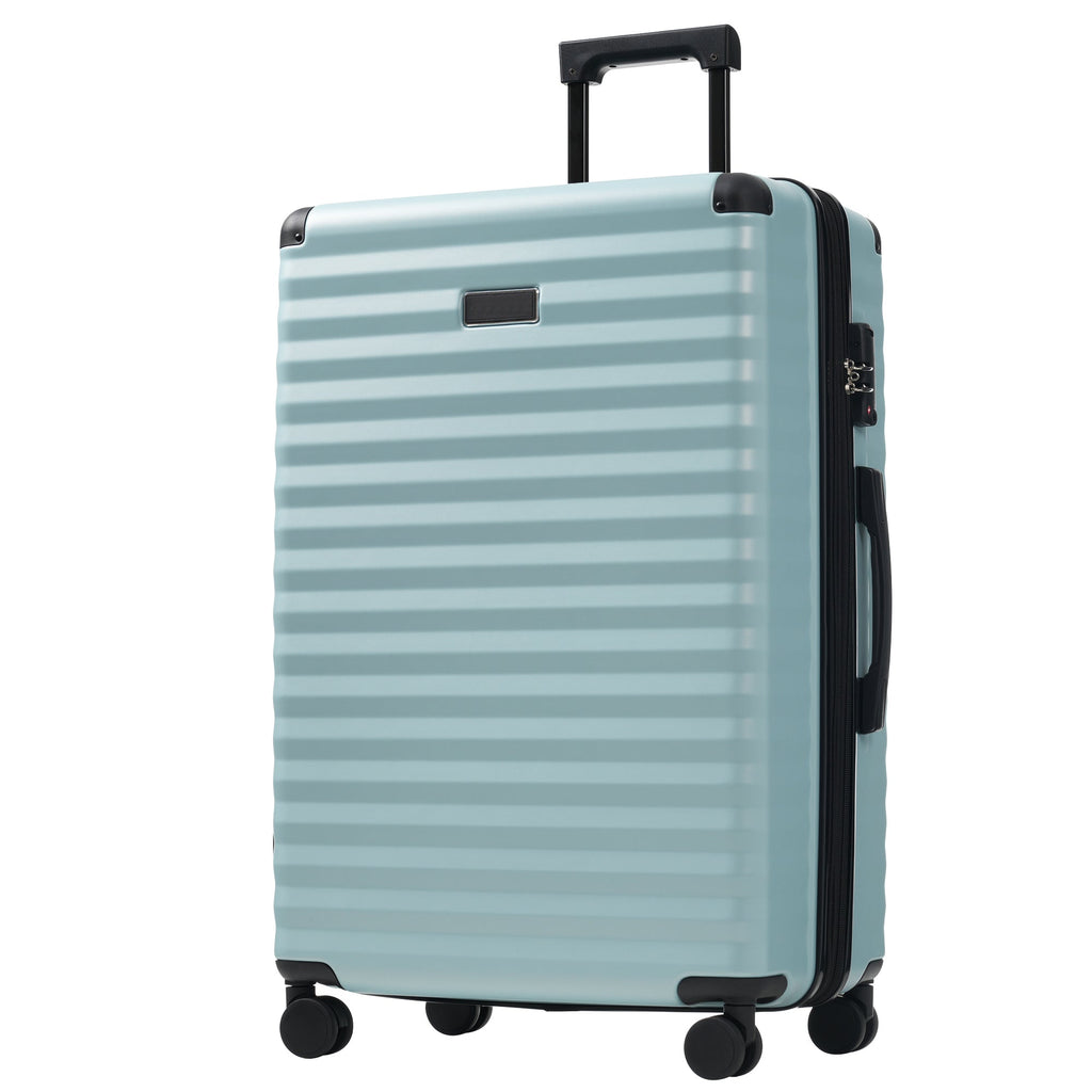5-Piece ABS Hardshell Luggage Set with Front Opening, TSA Lock, USB
