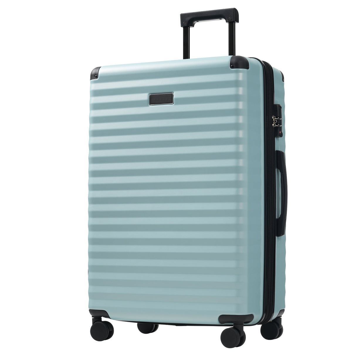 5-Piece ABS Hardshell Luggage Set with Front Opening, TSA Lock, USB