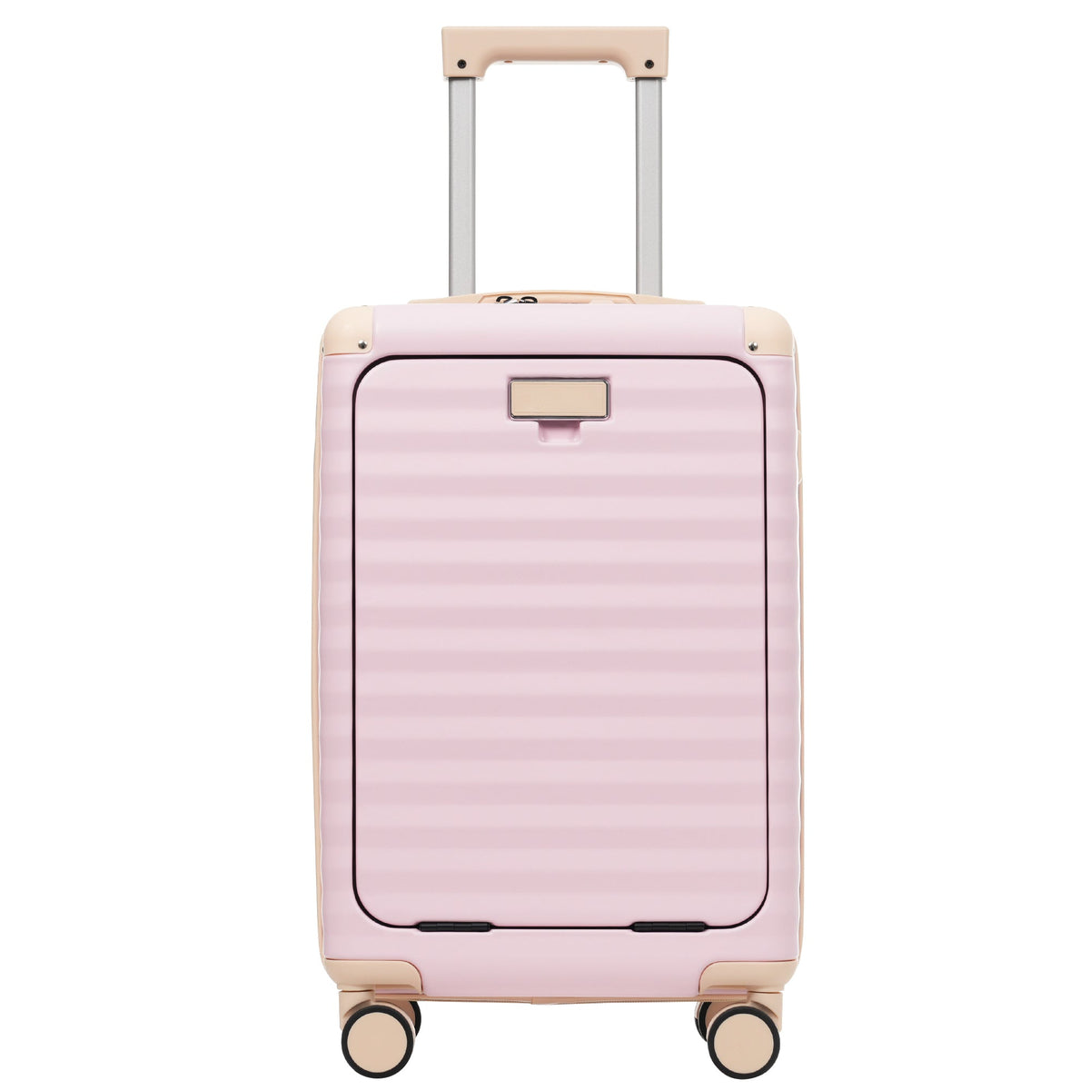 5-Piece ABS Hardshell Luggage Set with Front Opening, TSA Lock, USB