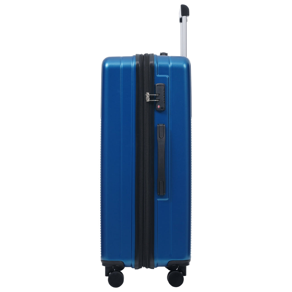5-Piece ABS Hardshell Luggage Set with Half-Opening Cases and Double
