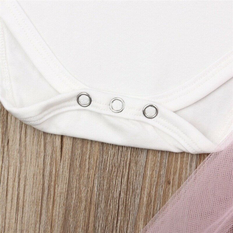 AU Toddler Kids Baby Girls Clothes Short Sleeves
