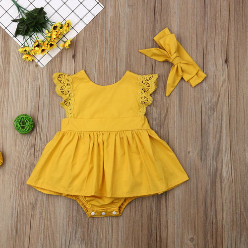 Baby Clothes Set Newborn Kid Baby Girls Lace