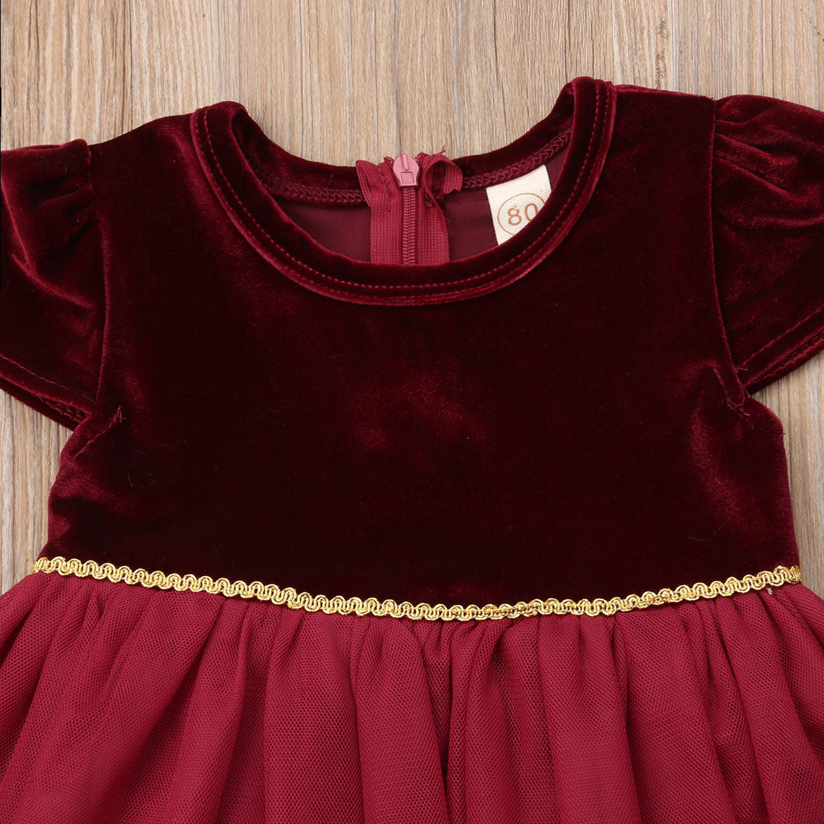 Christmas Formal Princess Party Dress Infant Baby