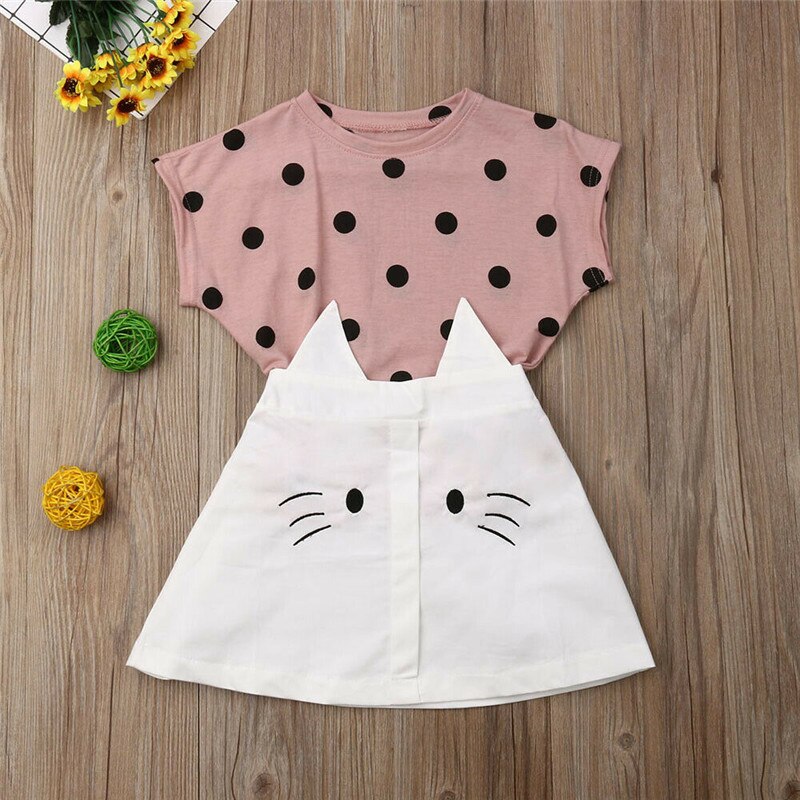 Cute Newborn Toddler Kids Baby Girl Clothes Casual