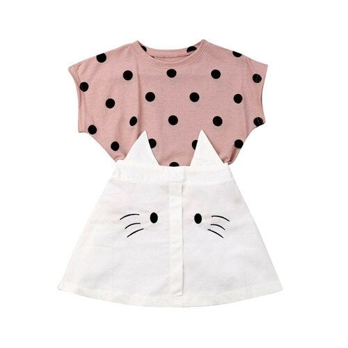 Cute Newborn Toddler Kids Baby Girl Clothes Casual