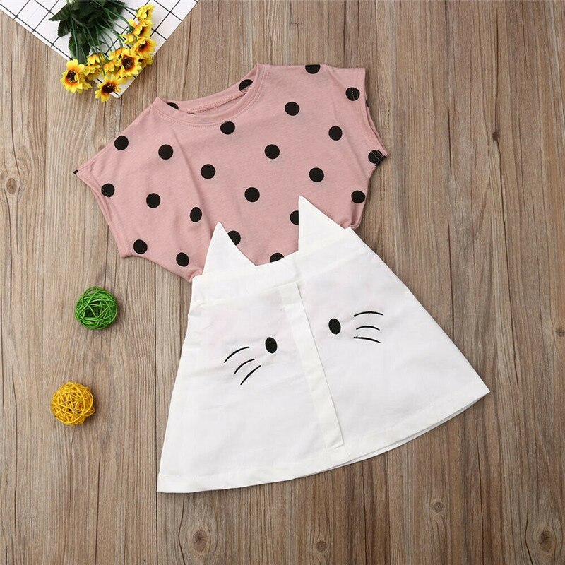Cute Newborn Toddler Kids Baby Girl Clothes Casual