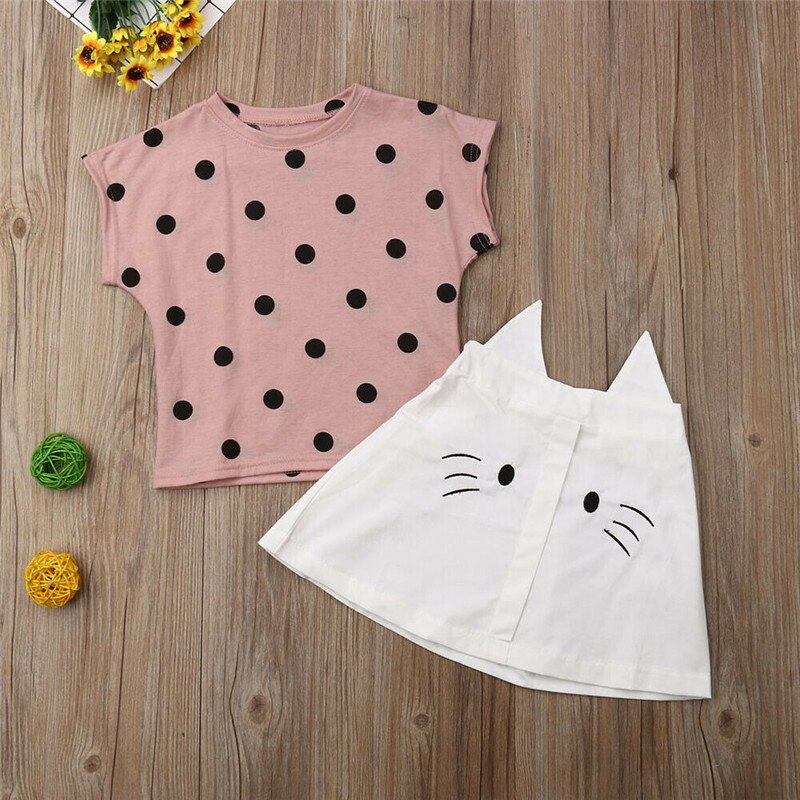 Cute Newborn Toddler Kids Baby Girl Clothes Casual