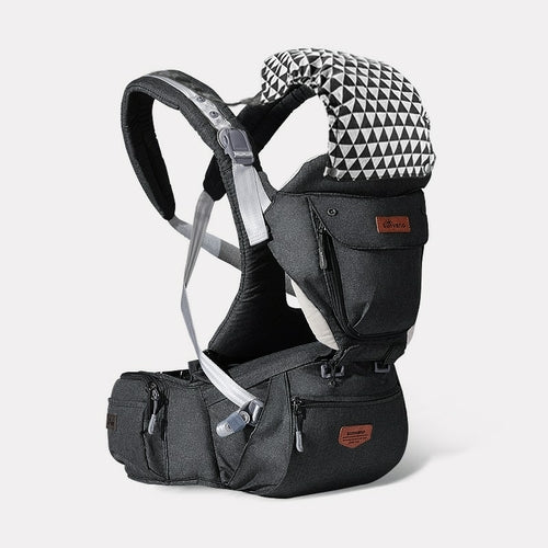 Ergonomic 3-in-1 Baby Carrier and Hipseat