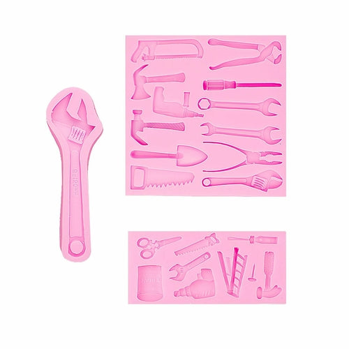 3pcs Hardware Mold Silicone Tool Mould Multi-Purposes