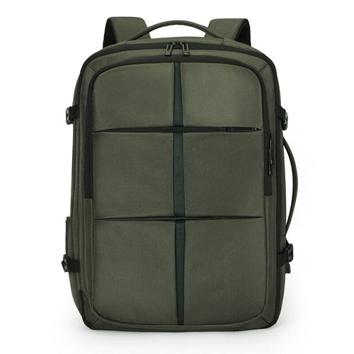 Large-capacity Men's Backpack Multifunction USB Charging Bagpack Male