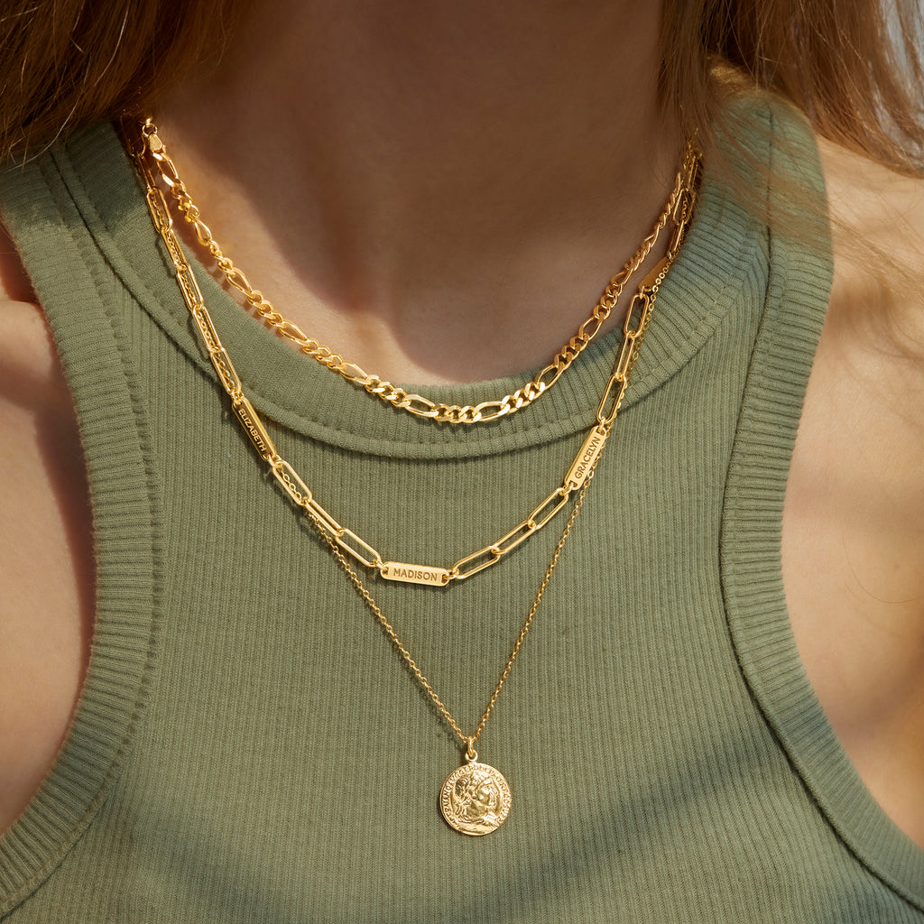 Multiple Name Necklace For Mom, Mom Necklace With Kids Names