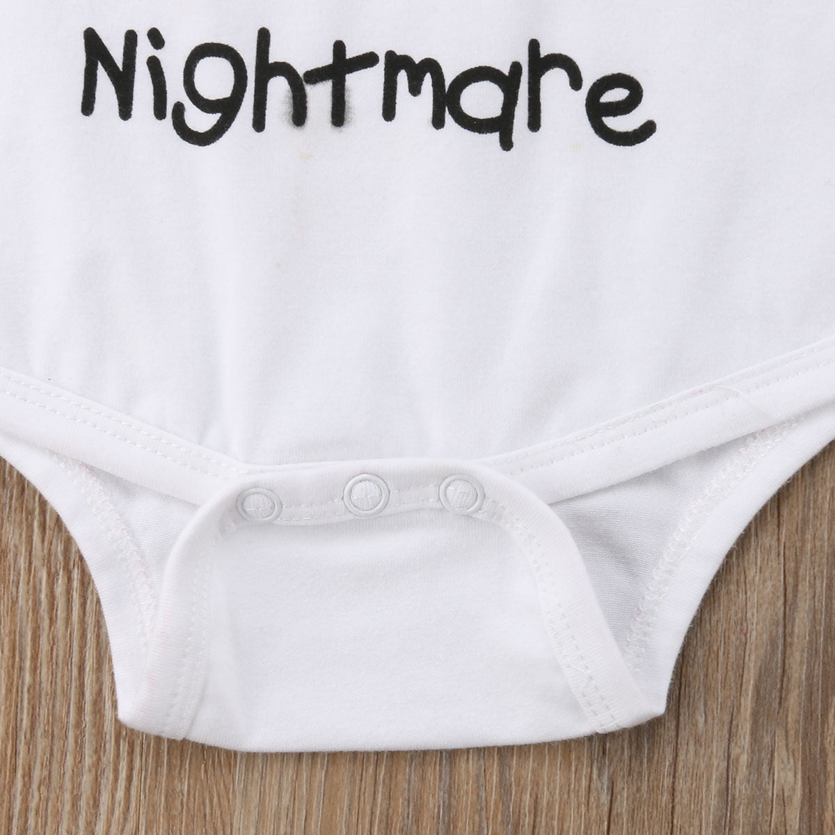 Newborn Baby Boy Girl Letters Clothes Kid