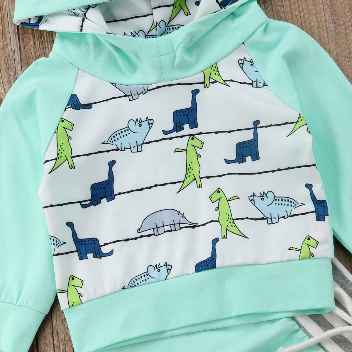 Newborn Baby Kid Boy Girls Cotton Hooded Clothes