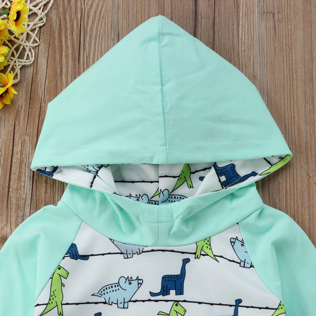 Newborn Baby Kid Boy Girls Cotton Hooded Clothes