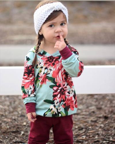 Newborn Toddler Kids Baby Girls Autumn Outfits