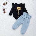 Pudcoco Autumn Baby kids Girl Clothes Long Sleeve