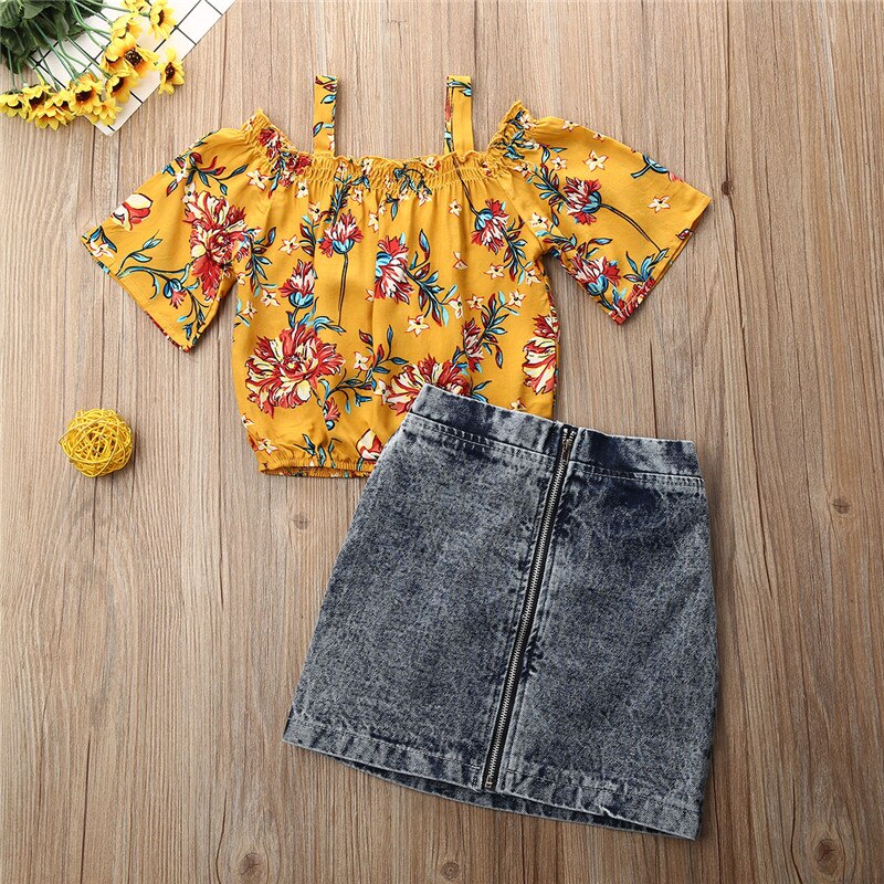 Pudcoco Autumn Kids Baby Girls Clothes Floral