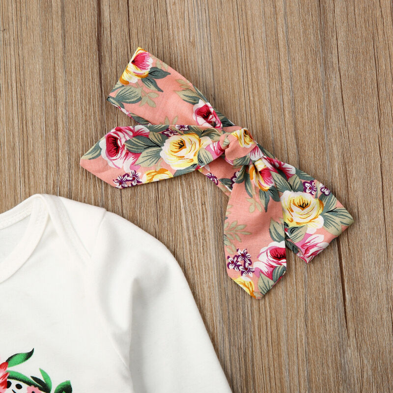 Pudcoco Autumn Newborn kids Baby Girl Clothes Long