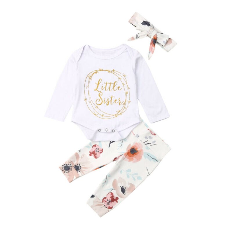 Pudcoco Autumn Newborn kids Baby Girl Clothes Long