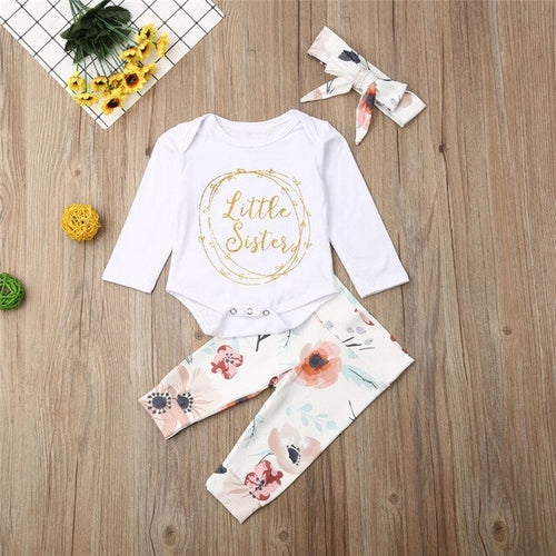 Pudcoco Autumn Newborn kids Baby Girl Clothes Long