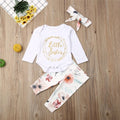 Pudcoco Autumn Newborn kids Baby Girl Clothes Long