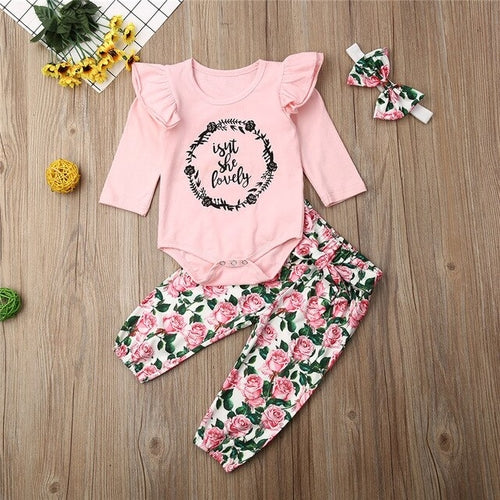 Pudcoco Autumn Newborn kids Baby Girls Clothes