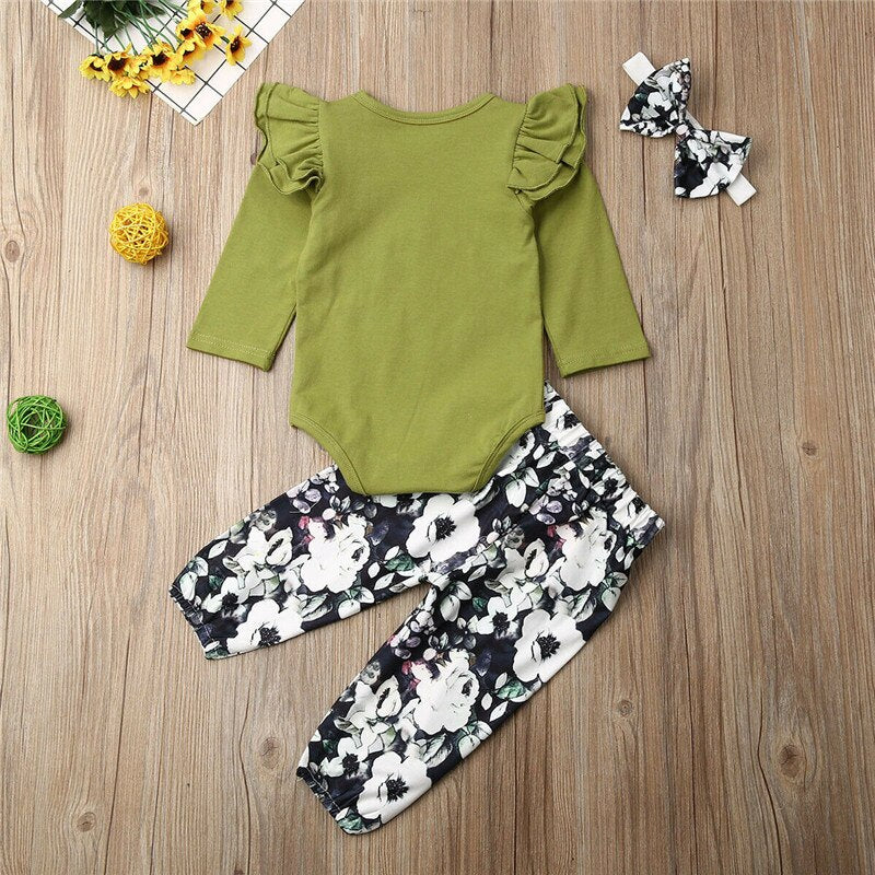 Pudcoco Autumn Newborn kids Baby Girls Clothes
