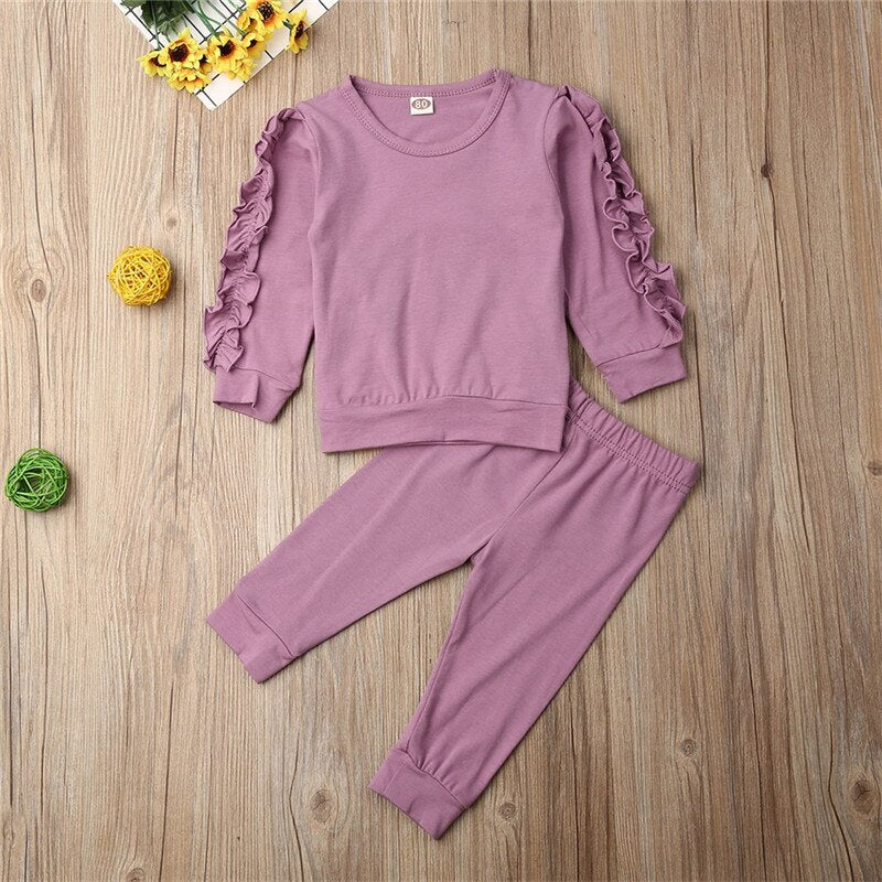 Pudcoco Autumn Toddler Baby Kids Girl Clothes Long