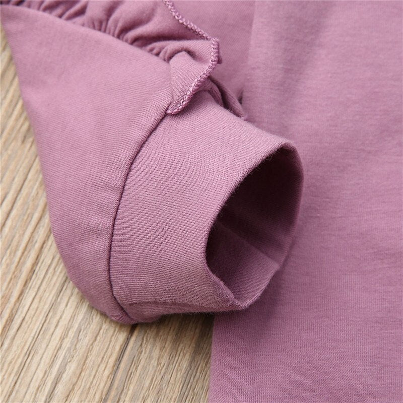 Pudcoco Autumn Toddler Baby Kids Girl Clothes Long