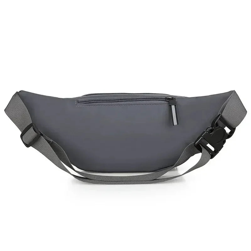 Men Canvas Fanny Waist Packs Unisex Fit Waistpack Mobile Sports