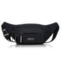Men Canvas Fanny Waist Packs Unisex Fit Waistpack Mobile Sports