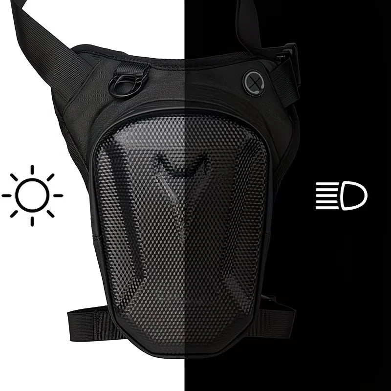 Motorcycle Leg Tank Bag Waterproof Waist Pack Crossbody Rider Biker
