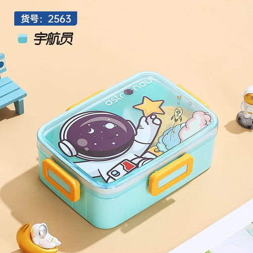 Cute Lunch Box for Kids Girls Boys With Compartments Bento Lunchbox
