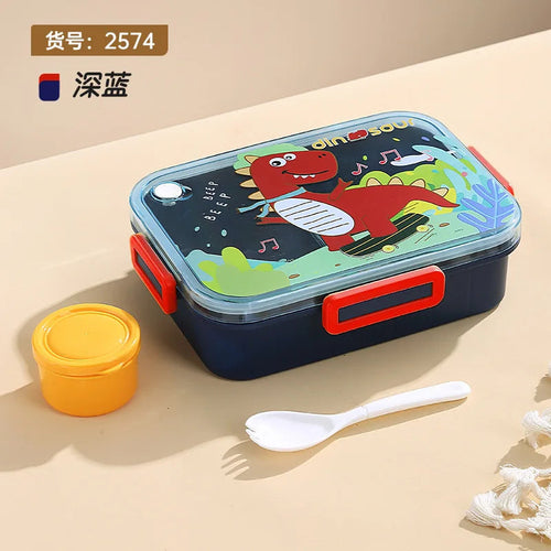 Cute Lunch Box for Kids Girls Boys With Compartments Bento Lunchbox