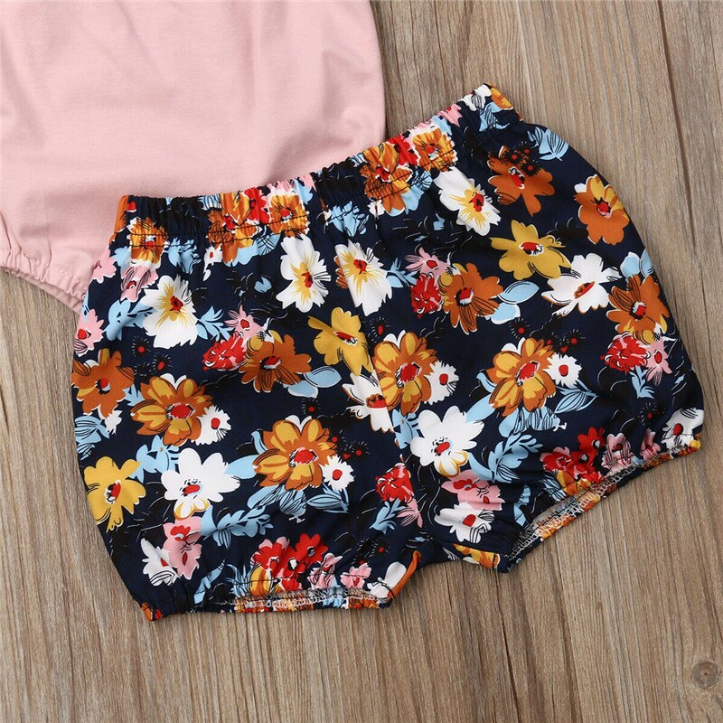 Toddler Kid Baby Girl Clothes Romper Tops Susnuit