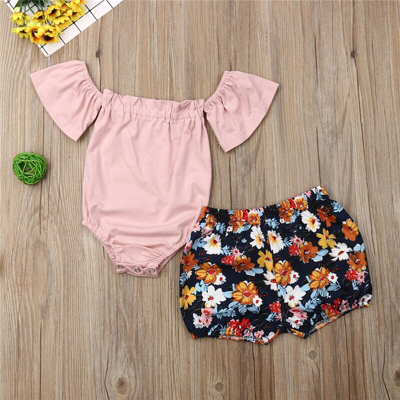 Toddler Kid Baby Girl Clothes Romper Tops Susnuit
