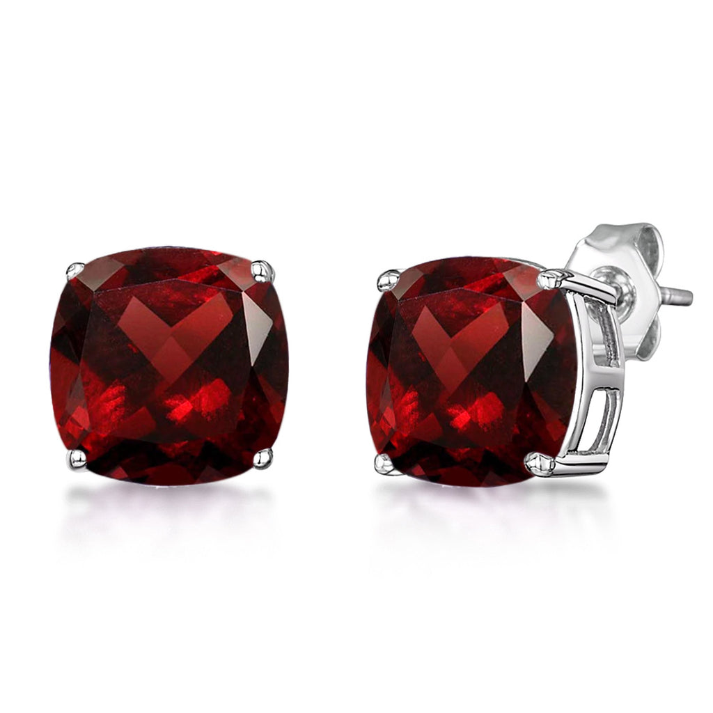 Dazzlers Birthstone Stud Earrings Sterling Silver