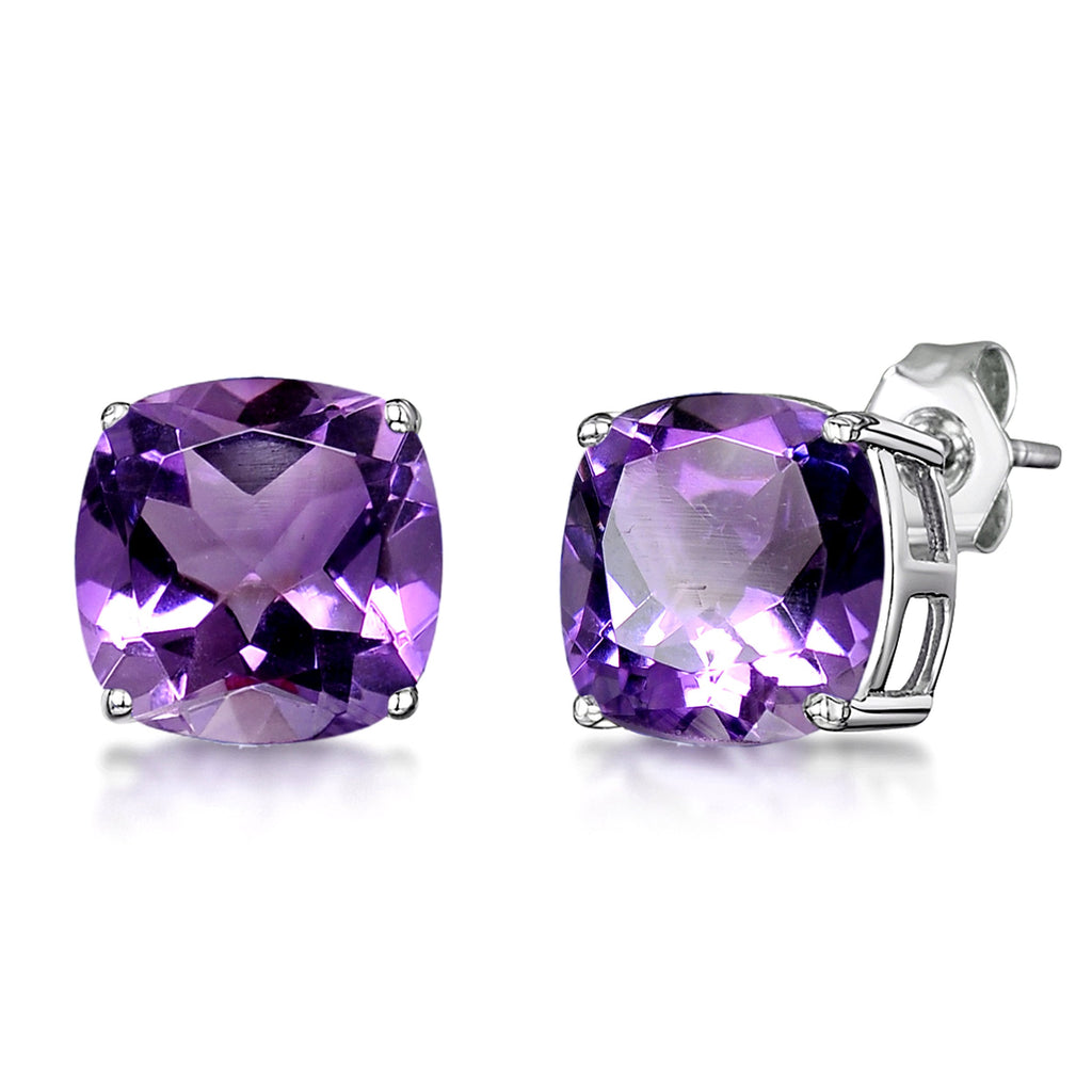 Dazzlers Birthstone Stud Earrings Sterling Silver