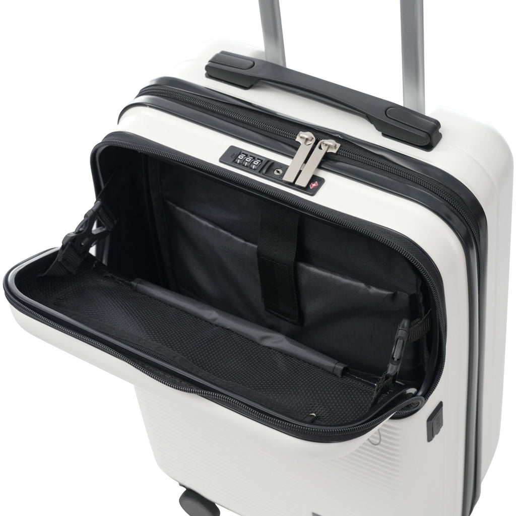 5-Piece ABS Hardshell Luggage Set with Half-Opening Cases and Double