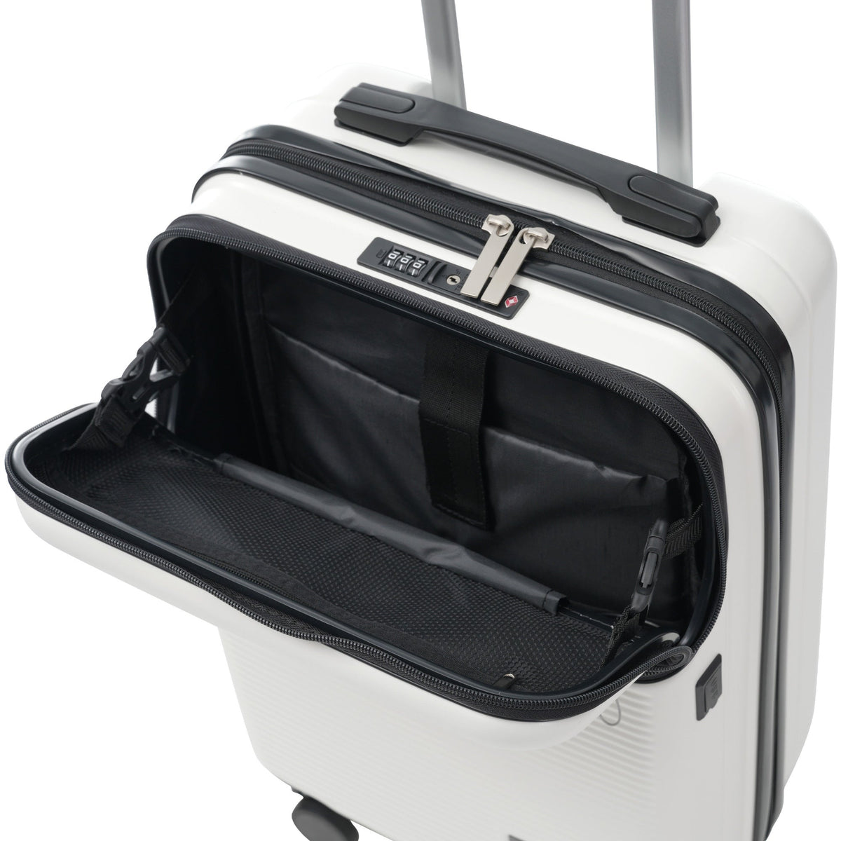5-Piece ABS Hardshell Luggage Set with Half-Opening Cases and Double
