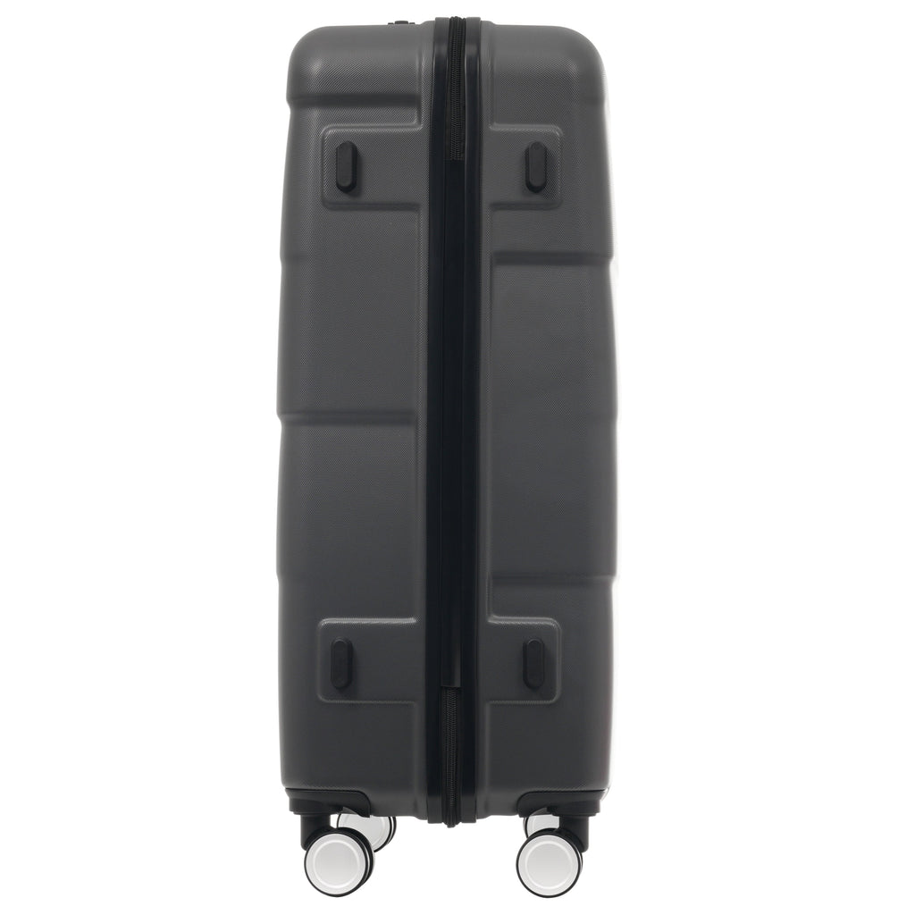 3-Piece ABS Hardshell Luggage Set with Password Lock, Spinner Wheels