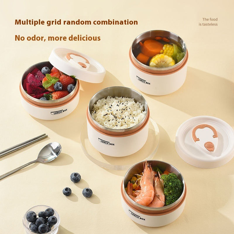 Japanese 304 Stainless Steel Insulated Lunch Box
